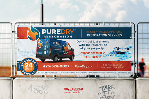 18oz FULL COLOR BANNERS