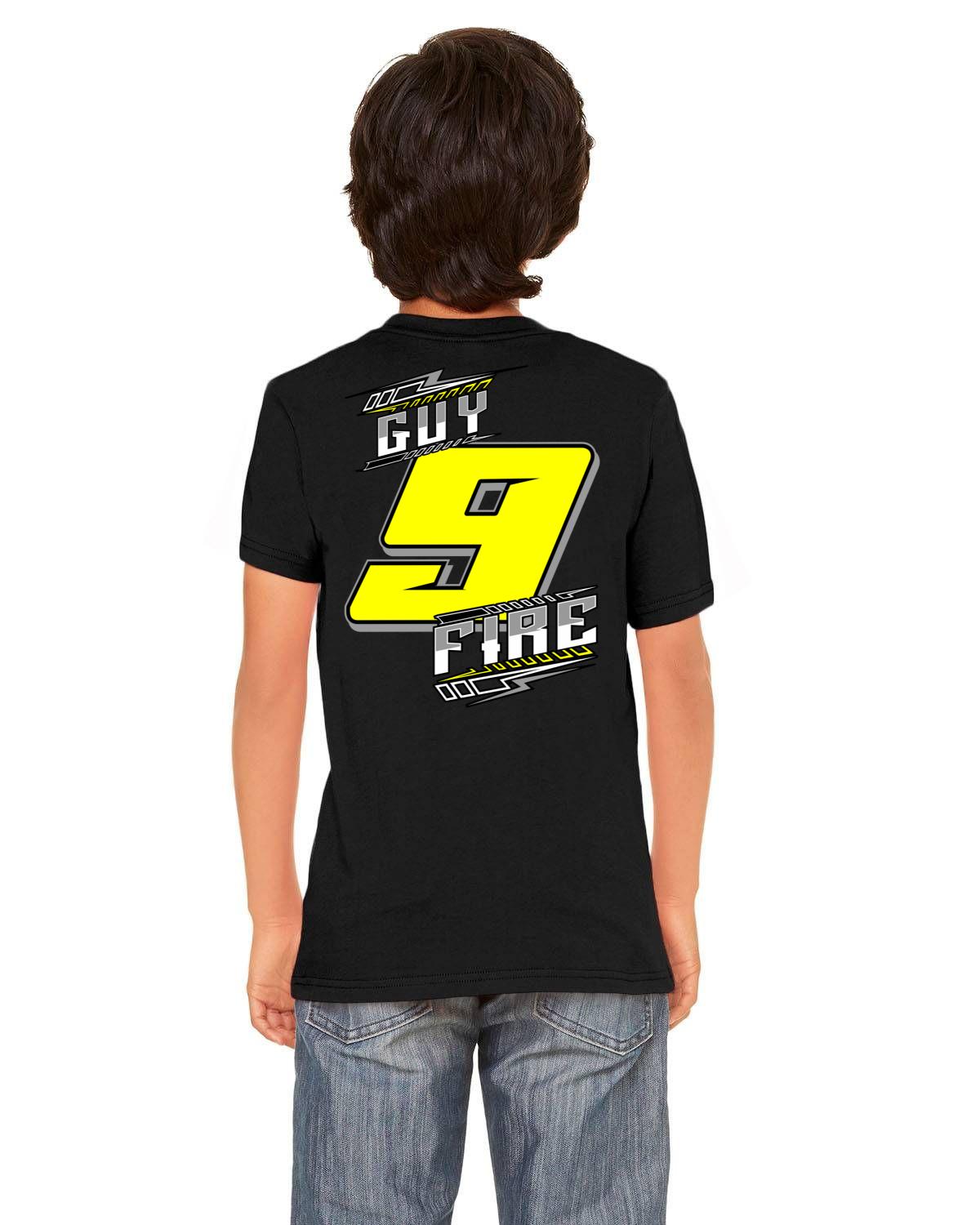 Guy Fire Motorsports 2023 youth ss\tee