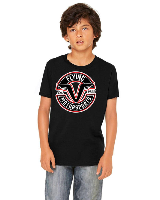Flying V Motorsports Youth Jersey T-Shirt | 3001Y
