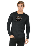 Drinking Bourbon in the barn social club official logo LS|tee