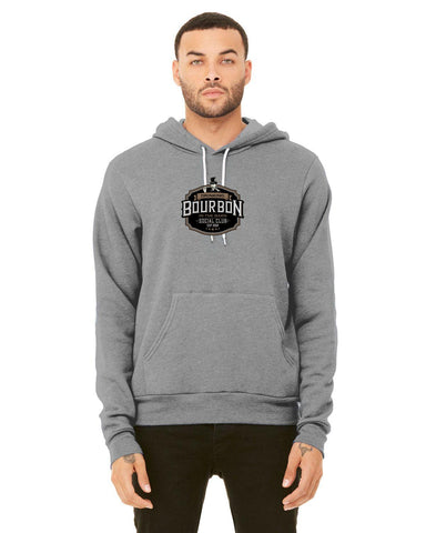 Drinking Bourbon in the barn social club official logo Premium Fleece hoodie